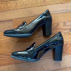 Vince Camuto patent oxfords